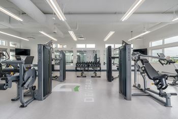 Commercial-grade fitness centre